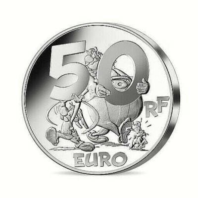 Asterix - 5 Oz - stříbrná sběratelská mince