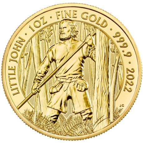 Mýty a legendy - Little John - 1 Oz - zlatá sběratelská mince