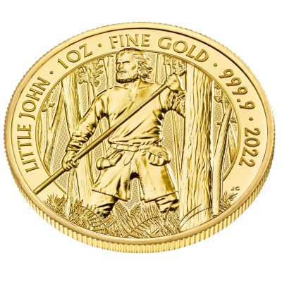 Mýty a legendy - Little John - 1 Oz - zlatá sběratelská mince