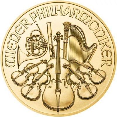 Philharmoniker 1 Unze Gold 2020 Investiční zlatá mince