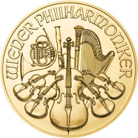 Philharmoniker 1 Unze Gold 2020 Investiční zlatá mince