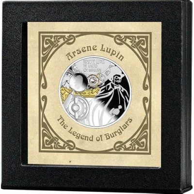 Arsene Lupin - 1 Oz - stříbrná sběratelská mince