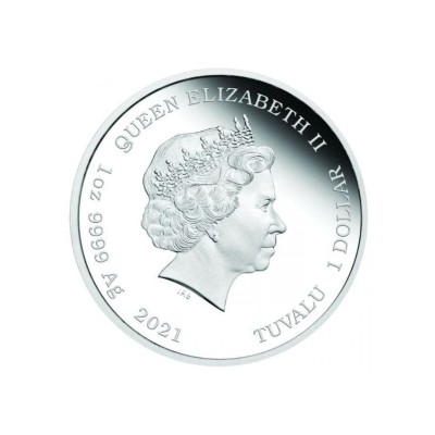 Simpsons : Itchy & Scratchy -  1 Oz Pièce de collection en argent