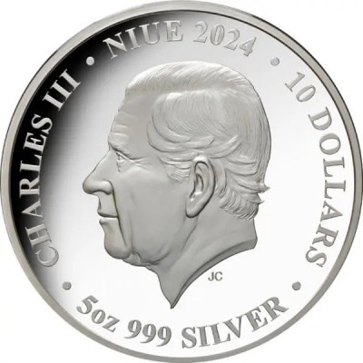 Créatures des profondeurs - 5 Oz - Pièce de collection en argent