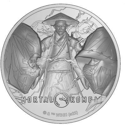 Mortal Combat - 2 Oz - Pièce de collection en argent