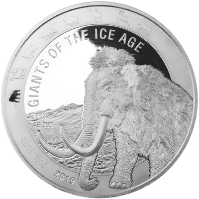 Série Géants de l'âge de glace - 8 Oz - Pièces de collection en argent