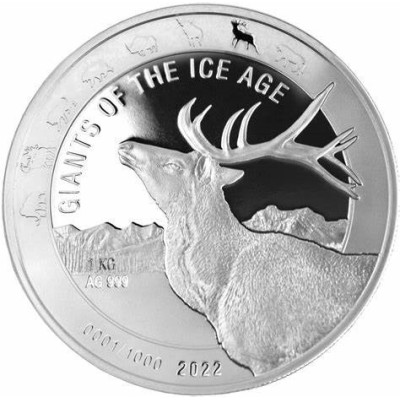 Série Géants de l'âge de glace - 8 Oz - Pièces de collection en argent