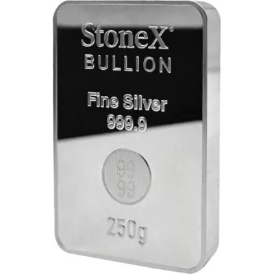 StoneX Coinbar - 250 g - Lingot d'argent
