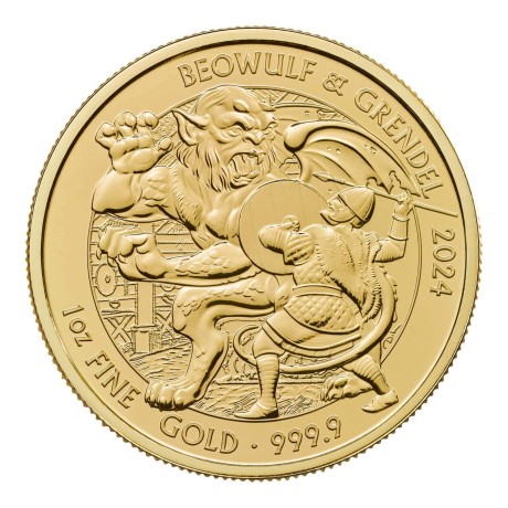 Mythes et légendes - Beowulf - 1 Oz - Pièce d'or