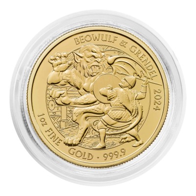 Mythes et légendes - Beowulf - 1 Oz - Pièce d'or