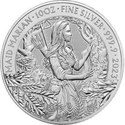 Mythes et légendes - Maid Marianne - 10 Oz - Pièce d'investissement en argent