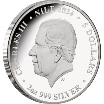 Tornade - 2 Oz - Pièce de collection en argent