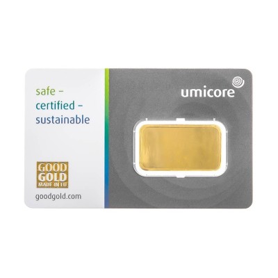 Umicore - 20g - Lingotin d'or d'investissement