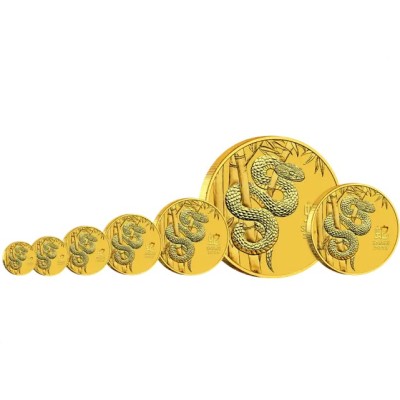 Serpent lunaire 2025 - 1/2 Oz - Pièce en or