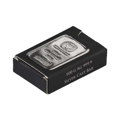 Germania Mint - 100g - lingot d'argent d'investissement