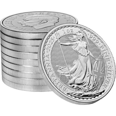 Britannia 2025 - 1 Oz - Pièce d'investissement en argent