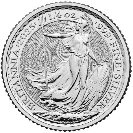 Britannia 2025 - 1/4 Oz - Pièce d'investissement en argent