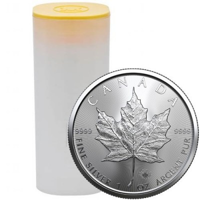 Feuille d'érable (2025) - 1 Oz - Pièce d'investissement en argent