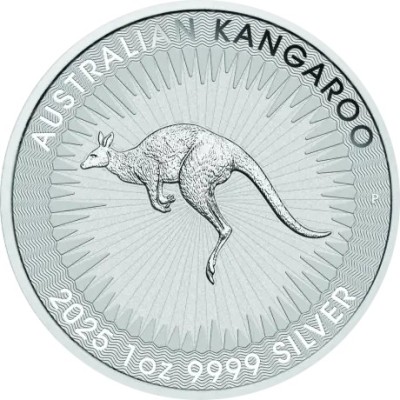 Kangourou (2025) - 1 Oz - pièce d'investissement en argent (livrasion à partir de 5.7. 2025)