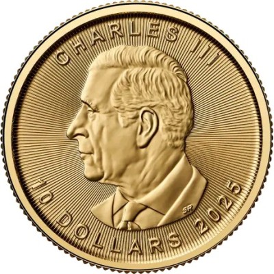 Feuille d'érable (2025) - 1/4 Oz - pièce d'investissement en or