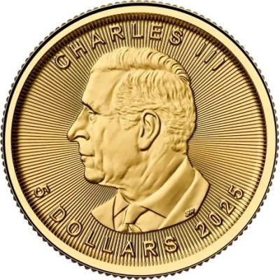 Feuille d'érable (2025) - 1/10 Oz - pièce d'investissement en or