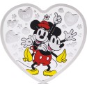 Mickey Mouse et Minnie Mouse - 1Oz -  Pièce de collection en argent
