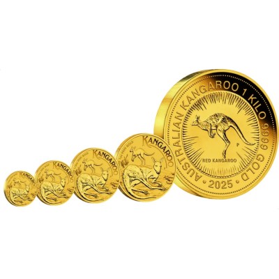 Kangourou (2025) - 1/4 Oz - pièce d'investissement en or