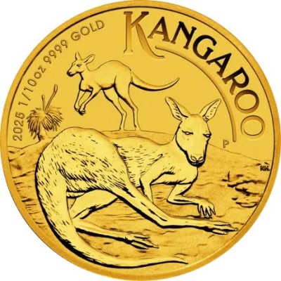 Kangourou (2025) - 1/10 Oz - Pièce d'investissement en or