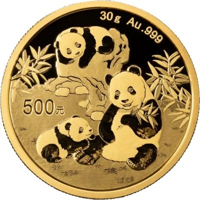 Panda (2025) - 30g - pièce d'investissement en or