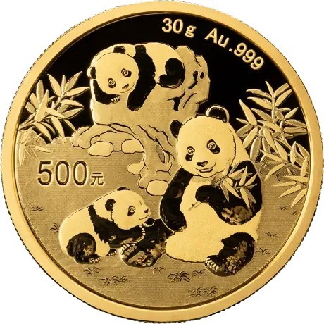 Panda (2025) - 30g - pièce d'investissement en or