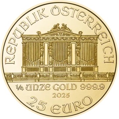 Wiener Philharmoniker (2025) - 1/4 Oz - pièce d'investissement en or