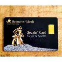 Heimerle + Meule - 1g - lingotin d'or d'investissement