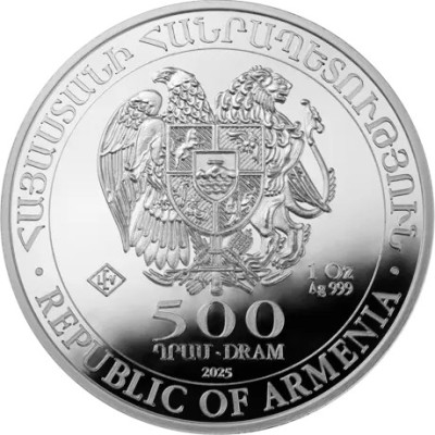 Arche de Noé (2025) - 1 Oz - pièce d'investissement en argent