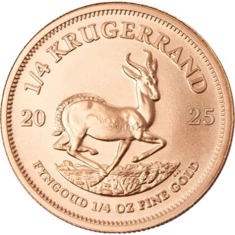 Krugerrand (2025) - 1/4 Oz - pièce d'or d'investissement
