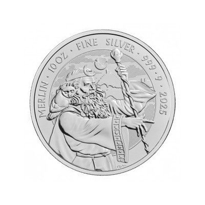 Mythes et légendes - Merlin - 10 Oz - Pièce d'investissement en argent