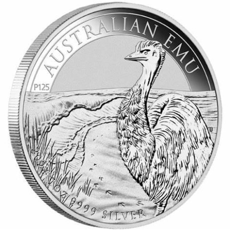 Emu australien (2024) - 1 Oz - Pièce d'investissement en argent