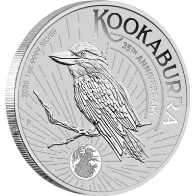 Kookaburra (2025) - 1 Oz - Pièce d'investissement en argent