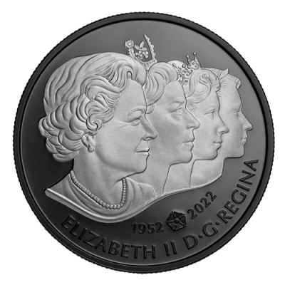 Reine Elizabeth II - Cypher Royal - 1 Oz - Pièce de collection épreuve argent