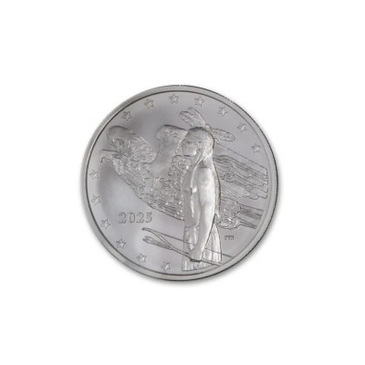 Mesa Grande Native American Bison Dollar (2025) - 1 Oz - Silver Collector Coin