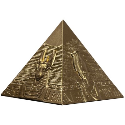 Pyramides de Gizeh - 6 Oz - Set de 3 pièces de collection en argent qulité PROOF  (en stock à partir de 26.5.2025)