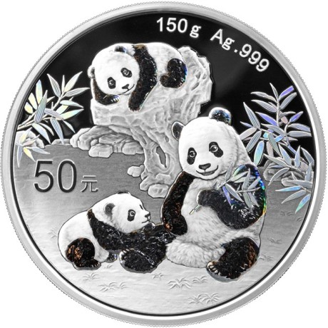 Panda (2025) - 150 g - pièce de collection en argent qualité PROOF