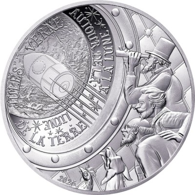 Jules Verne - 88,8g - set de pièces de collection
