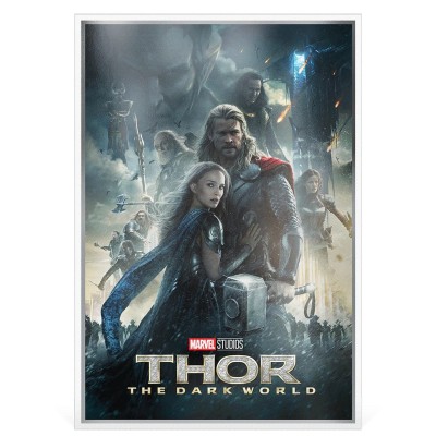 Thor : Le Monde des Ténèbres - 1,5 Oz - Pièce de collection en argent