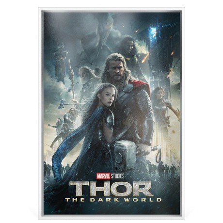 Thor : Le Monde des Ténèbres - 1,5 Oz - Pièce de collection en argent