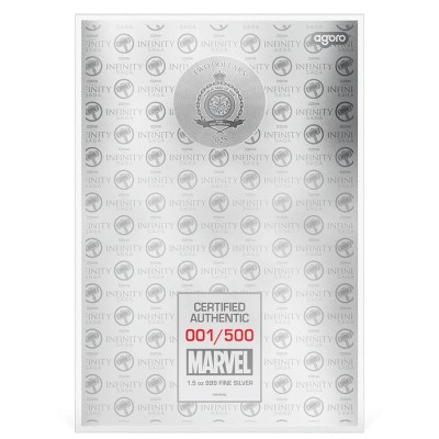 Thor : Le Monde des Ténèbres - 1,5 Oz - Pièce de collection en argent