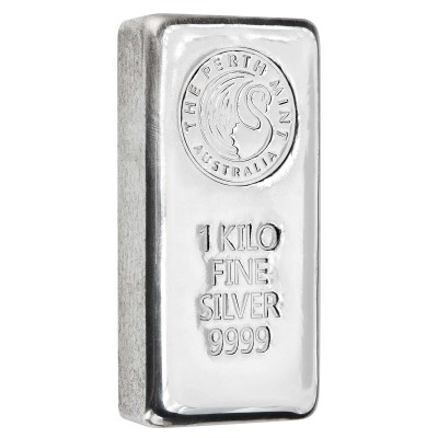 Perth Mint - 1 KG - lingot d'argent d'investissement