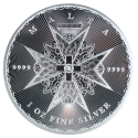 Croix de Malte (2025) - 1 Oz - pièce d'investissement en argent