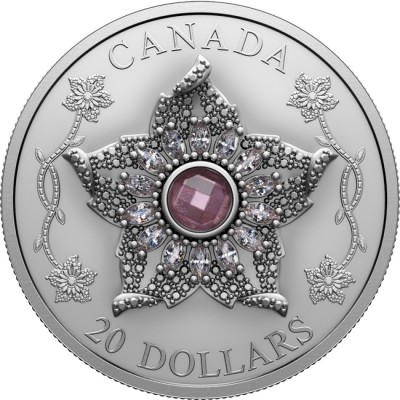 Williamson Diamond Brooch - 1 Oz - pièce de collection en argent
