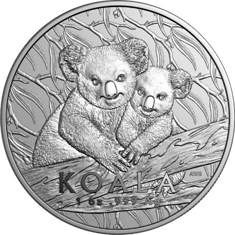 Koala - Royal Australian Mint - 1 Oz - pièce d'investissement en argent