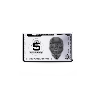 Silver Note Coinbar 2025 - 100g - lingotin d'argent d'investissement